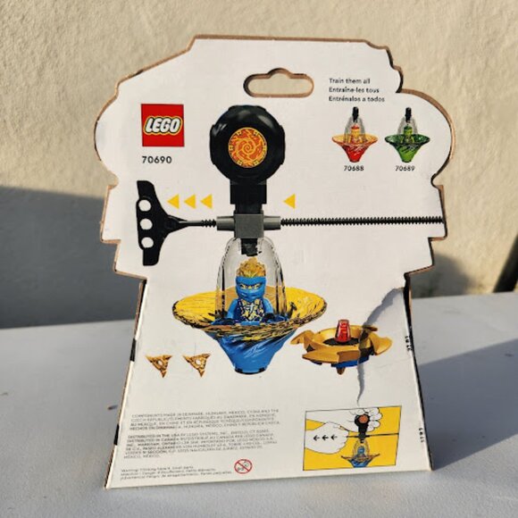 NEW LEGO NINJAGO Tops Spinjitzu Ninja Training Spinning toy Blue Building Kit - - Picture 4 of 6